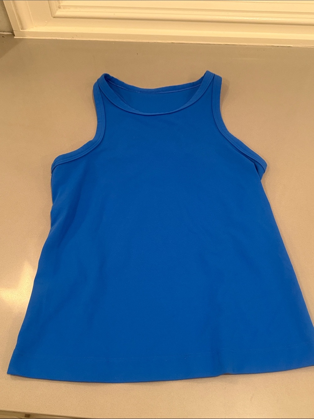 lululemon athletica Align High-Neck Racer Back Tank Top in Blue Size 2